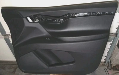Conjunto de tarjetas de moldura de panel de puerta lateral del pasajero delantero derecho Tesla Model X 16-21 OEM Foto 1 de 3