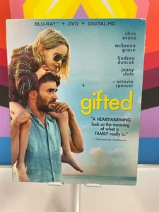 Gifted (Blu-ray, DVD, 2017)-  Chris Evans - RARE OOP! W/ Slipcover - Picture 1 of 2