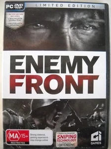 **ENEMY FRONT LIMITED EDITION CI GAMES PC DVD ROM TESTED OK ON WINDOWS XP** - Picture 1 of 3