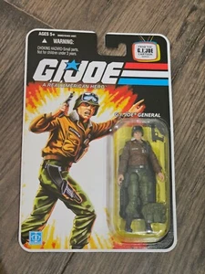 GI Joe 25th Anniversary Cartoon Series General GI Joe Hawk Hasbro Action Figure - Picture 1 of 2