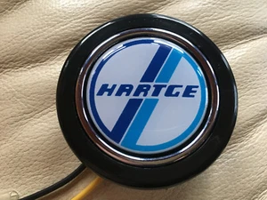 Hupenknopf HARTGE - BMW 3er 5er 7er mit blauem Logo MOMO Raid - Bild 1 von 5