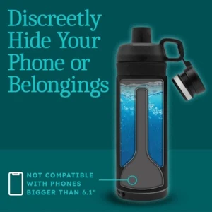 Stash Can Water Bottle Diversion Safe Storage Bottle Hide Key Secret Safe - Picture 1 of 8
