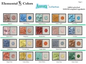 Polvo de brillo comestible ELIGE TU COLOR 2 gramos decoración de pasteles 100% compatible con la FDA Ing - Imagen 1 de 2