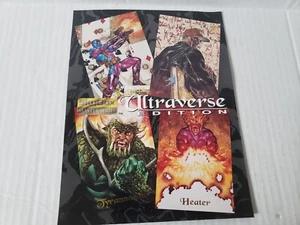 1994 Malibu Comics Skybox Master Series Ultraverse Edition 8"x11" Promo Sheet - Picture 1 of 10