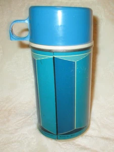 Vintage~King Seeley Thermos Brand~Blue Color~6.5" Tall~#2810~USA~1974 - Picture 1 of 12