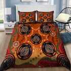 3D Aboriginal Turtles Boomerang Bedding Set Duvet Cover Set