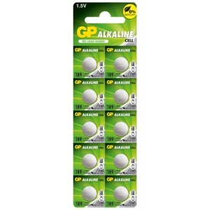 10 GP LR1130 Alkaline Batteries Cell Coin 1.5V 10BL LR54 AG10 189 Exp 2026 - Picture 1 of 3
