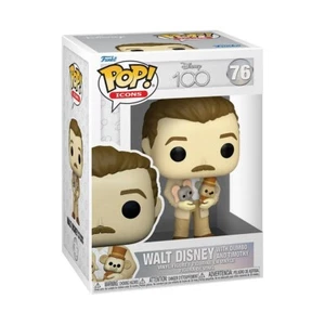 Funko Pop! Icons: Disney 100 - Walt Disney with Dumbo and Timothy #76 - Picture 1 of 3