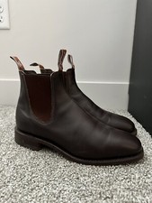 RM Williams Comfort Craftsman Chestnut Brown Chelsea Boots Size AU 7.5 G /US 8.5