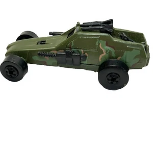 Hot Wheels 1982 US Army Super Cannon Action Command Camouflaged Vehicle Vintage - Picture 1 of 12
