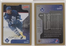 2001-02 Upper Deck Victory Gold Tie Domi #334