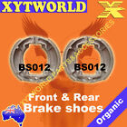 Front Rear Brake Shoes For Suzuki A 50 1971-1976