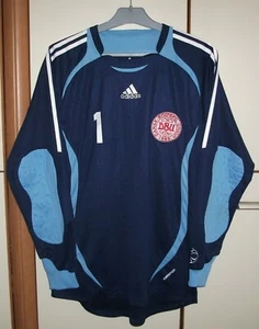 Denmark 2006 - 2008 Goalkeeper football shirt jersey Adidas Formotion size M #1 - Picture 1 of 7