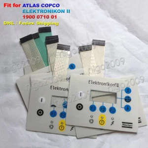 Fit for ATLAS COPCO ELEKTRONIKON II 1900 0710 01 Membrane Keypad 1-Year Warranty - Picture 1 of 2