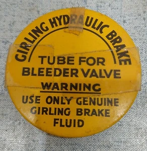 Rare vintage Girling hydraulic brake bleeder tube in Tin NOS - Picture 1 of 2