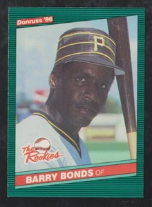 1986 novatos Donruss #11 Barry Bonds casi nuevo **** envío gratuito **** - Imagen 1 de 1