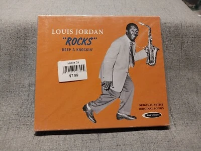 LOUIS JORDAN - "Rocks" Keep a Knockin'  SEALED CD, 20 tracks, EU import - Image 1 of 2