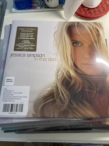 NEW & SEALED - Jessica Simpson In This Skin - UO Blue Vinyl LP Record + Bonus 7" - Imagen 1 de 2