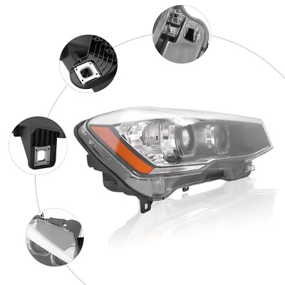 For 2015 2016 2017 BMW X3 X4 HID/Xenon Headlamp Right Headlight 63117401136 Foto 1 de 4