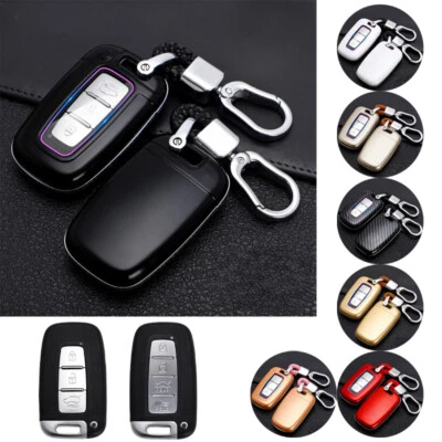 Funda ABS para llavero de coche para KIA Optima Sportage Rio para Hyundai Equus Elantra Foto 1 de 4