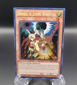 Yu-Gi-Oh! Droll & Lock Bird RA02-EN006 - Secret Rare - Picture 1 of 2