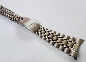 ENICAR BEADS OF RICE BRACELET 22MM CURVE End RARE Railroad fit enicar sherpa. - Picture 1 of 5