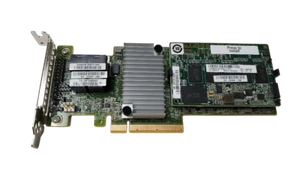 46C9111 IBM M5120 12Gb SAS Raid Controller w/ 1Gb Cache Half Height - Afbeelding 1 van 4