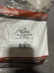 OEM Motorcraft DG-514 Ignition Coil Ford 6E5Z-12029-BA Escape-Fusion 06-12 See.. - Picture 1 of 8