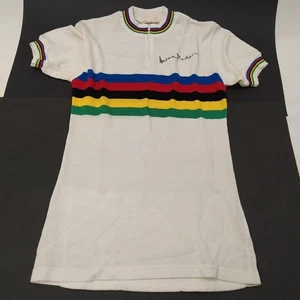Maglia da ciclista Colnago con autografo di Ercole Baldini anni '50. Buono - Picture 1 of 5
