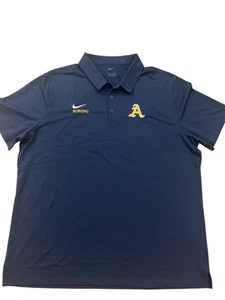 Oakland Athletics Poloshirt Herren XXL 2XL Navy Blau Nike Dri Fit Performance A's - Bild 1 von 6