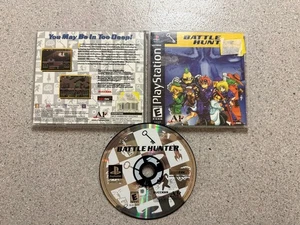 Battle Hunter (Sony PlayStation 1, 2001) PS1 COMPLETE CIB  TESTED - Picture 1 of 3