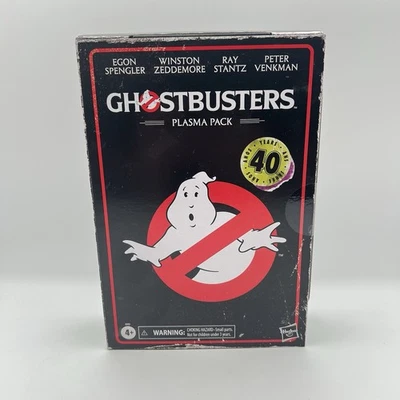 Ghostbusters Plasma Pack O-Ring 3.75" Figura de Acción Paquete de Cuatro 40 Aniversario Foto 1 de 4