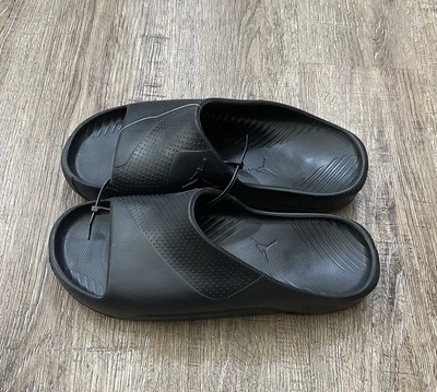 Sandalias Nike Air Jordan para hombre Post Slide negras talla 11 DX5575-001 Foto 1 de 4