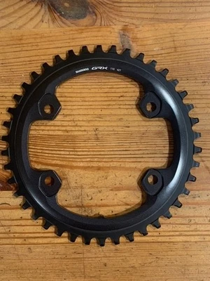 Shimano GRX RX810 Chainring - 42t, 110 BCD, 4-Bolt, 11-Speed - Image 1 of 4