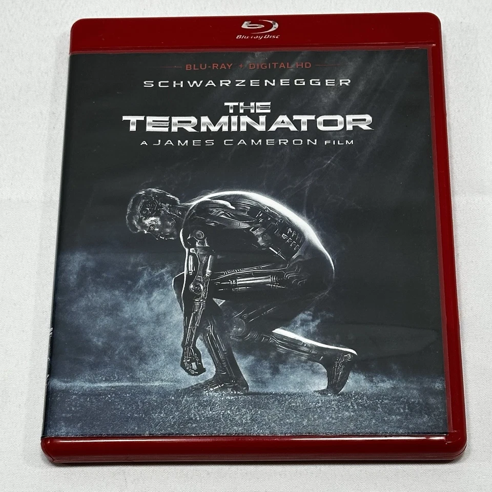 The Terminator (Blu-ray, 1984) Red Case - Image 1 of 4