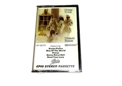Dream Police - Cheap Trick (Cassette, 1979, Epic records, FET 35773) New Sealed - Image 1 of 4