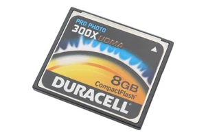 Duracell UDMA 8GB Speed SPEICHERKARTE MEMORY CARD - Picture 1 of 1