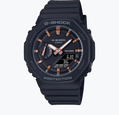Casio G-Shock GMA-S2100 “Mini CasiOak” S Series Black Watch GMAS2100-1A Women's - Image 1 of 4