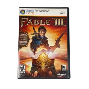 Fable III Microsoft Game Studios PC DVD Game, Manual, Product Key Fantasy RPG - Picture 1 of 3