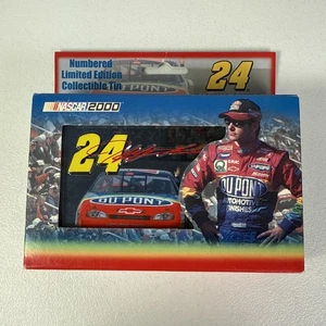 NASCAR’s #24 Jeff Gordon Collectible Tin 2 Decks Playing Cards Limited Edition - Picture 1 of 6