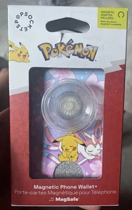 Popsockets Portefeuille Téléphone Magnétique avec Poignée Pokemon Pikachu par MagSafe Neuf 2024 - Photo 1 sur 3