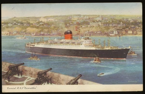 1961 RMS Carinthia Postcard - Cunard Line - Picture 1 of 2