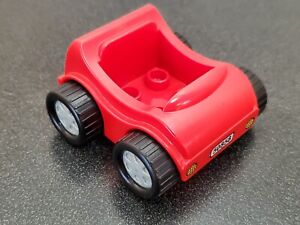 Lego Duplo RED Car Headlights 50858 Go Kart Compact Convertible for 9130 & 3620