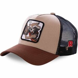 Adjustable Cartoon Animal Baseball Trucker Snapback Hat Cap Mesh Farm Men Bros