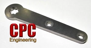 Brazo de freno Triumph Twin Lead Shoe 1968 T100 TR6 T120 T150 INOXIDABLE 37-2000 UK - Imagen 1 de 1