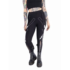Cuchillos de calavera con daga llorosa sin corazón corsé pantalones leggings A-WEEPINGDAGGER - Imagen 1 de 7