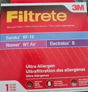 3M Filtrete Vacuum Filter For Eureka Style HF-16, Hoover WT Air/Electrolux B - Picture 1 of 2