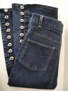 Gonna con bottoni jeans Star Wear taglia 5/6 in denim elasticizzato misto cotone - Foto 1 di 8