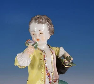 Meissen Figur Gärtnerkind 1.Wahl - Bild 1 von 7