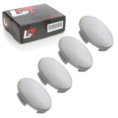 4x Tapacubos Tapa Tapa Cubierta Aleación Gris Curvo Ø 60mm para Suzuki Foto 1 de 4